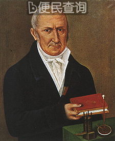 物理学家、电池发明者伏特出生