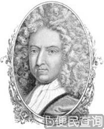 英国作家丹尼尔·笛福逝世