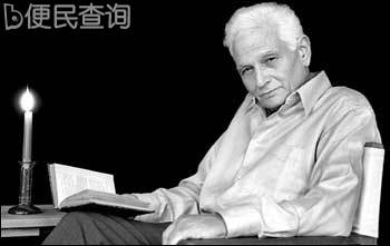 法国哲学家雅克·德里达出生