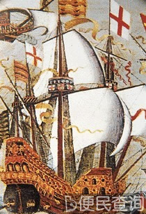 英国击溃西班牙无敌舰队