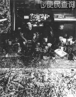 美国画家杰克逊·波洛克逝世