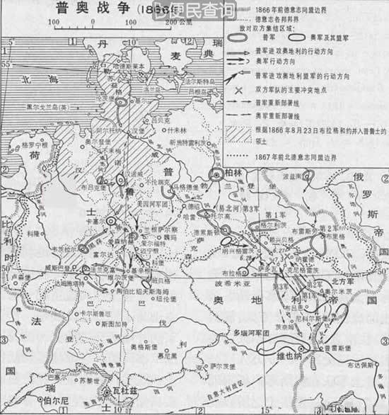 普鲁士和奥地利正式签署《布拉格和约》