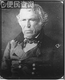 美国第12任总统扎卡里·泰勒出生