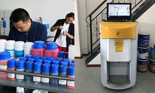 电脑调色法 , 即市场上常见的电脑调漆,因调漆过程中使用电脑而