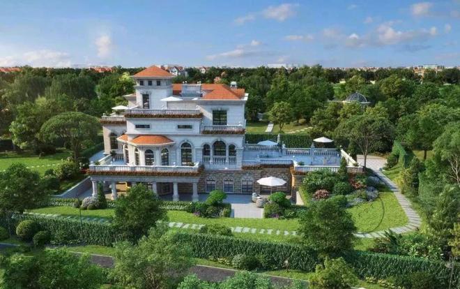 松江佘山别墅【月湖山庄】每栋占地约3亩 总价6500万～1.