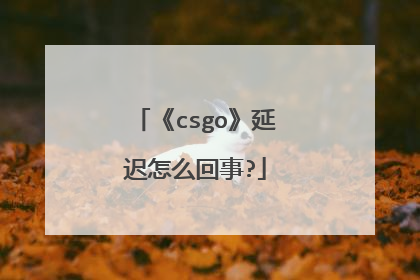 《csgo》延迟怎么回事?