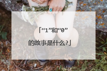 “1”和“0”的故事是什么?