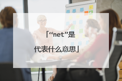 “net”是代表什么意思