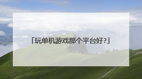 玩单机游戏那个平台好?