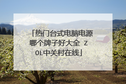 热门台式电脑电源哪个牌子好大全 ZOL中关村在线