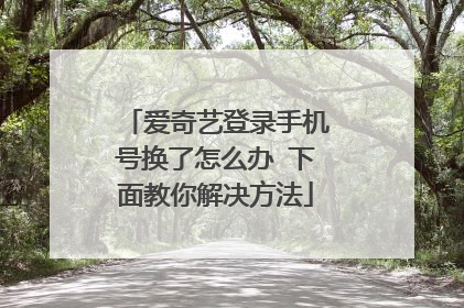 爱奇艺登录手机号换了怎么办 下面教你解决方法