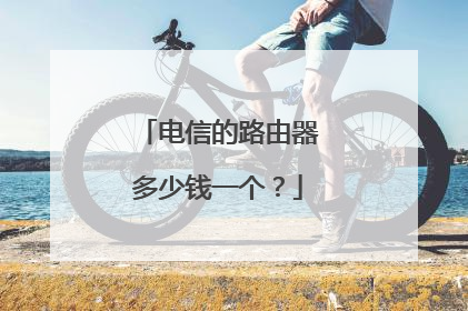 电信的路由器多少钱一个？