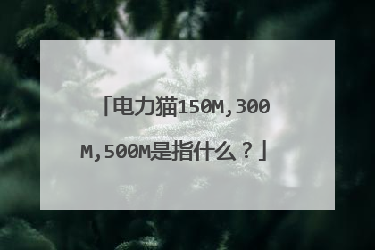 电力猫150M,300M,500M是指什么?