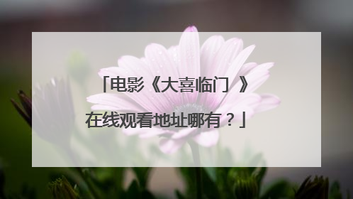 电影《大喜临门 》在线观看地址哪有?