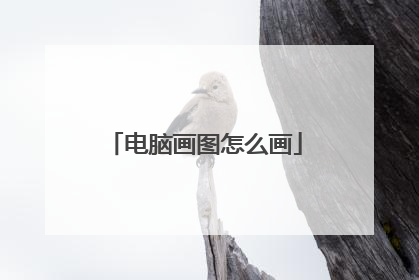 电脑画图怎么画