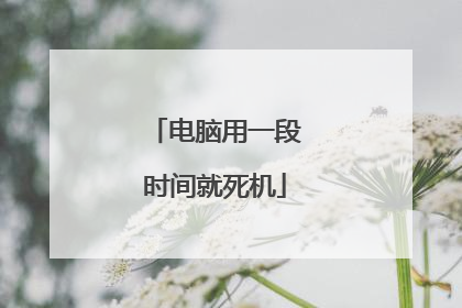 电脑用一段时间就死机