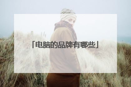 电脑的品牌有哪些