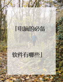 电脑的必备软件有哪些