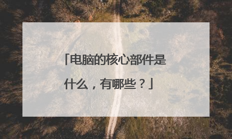 电脑的核心部件是什么，有哪些？