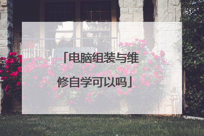 电脑组装与维修自学可以吗