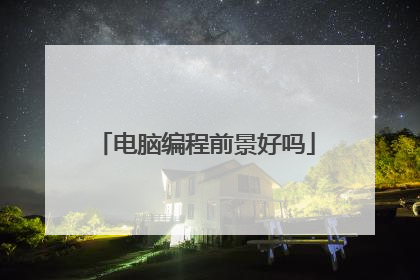 电脑编程前景好吗