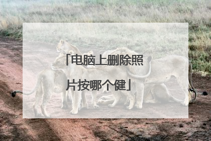 电脑上删除照片按哪个健