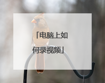 电脑上如何录视频