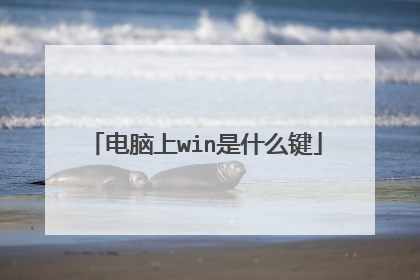 电脑上win是什么键
