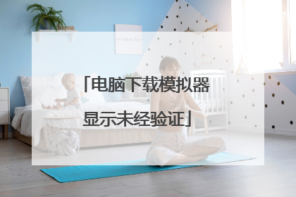电脑下载模拟器显示未经验证