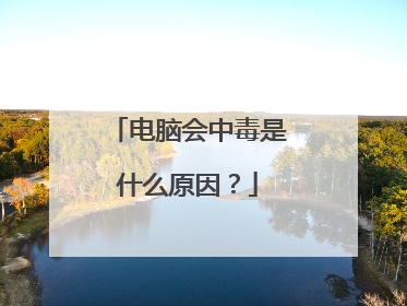 电脑会中毒是什么原因?