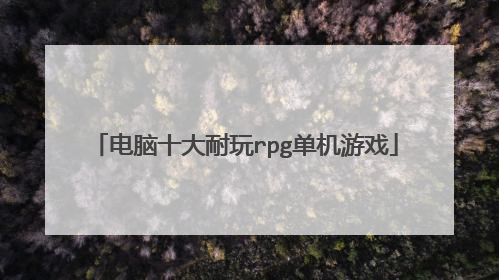 电脑十大耐玩rpg单机游戏