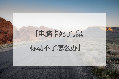 电脑卡死了,鼠标动不了怎么办