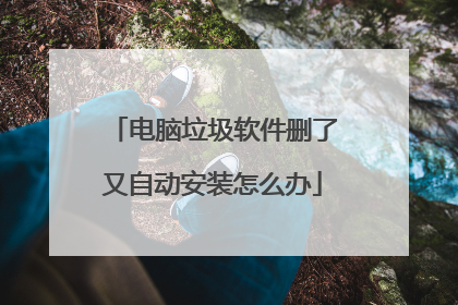 电脑垃圾软件删了又自动安装怎么办