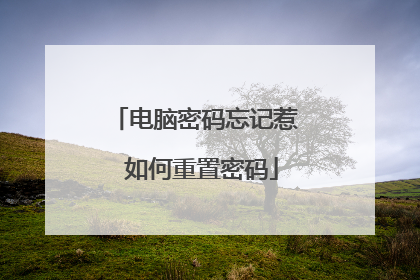 电脑密码忘记惹 如何重置密码