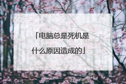 电脑总是死机是什么原因造成的
