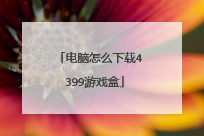 电脑怎么下载4399游戏盒