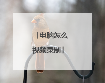 电脑怎么视频录制