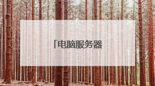电脑服务器地址如何查
