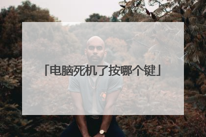 电脑死机了按哪个键