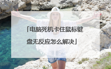 电脑死机卡住鼠标键盘无反应怎么解决