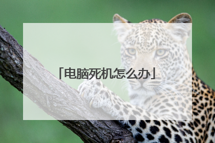 电脑死机怎么办