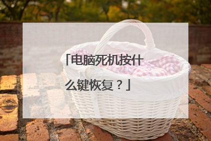 电脑死机按什么键恢复？