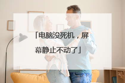 电脑没死机,屏幕静止不动了
