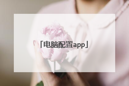 电脑配置app