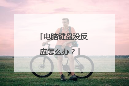 电脑键盘没反应怎么办?