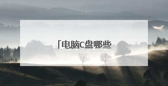 电脑C盘哪些可以清理？