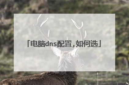 电脑dns配置,如何选