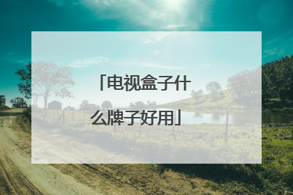 电视盒子什么牌子好用