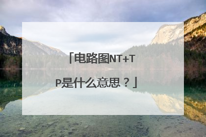 电路图NT+TP是什么意思？