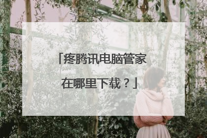 疼腾讯电脑管家 在哪里下载？